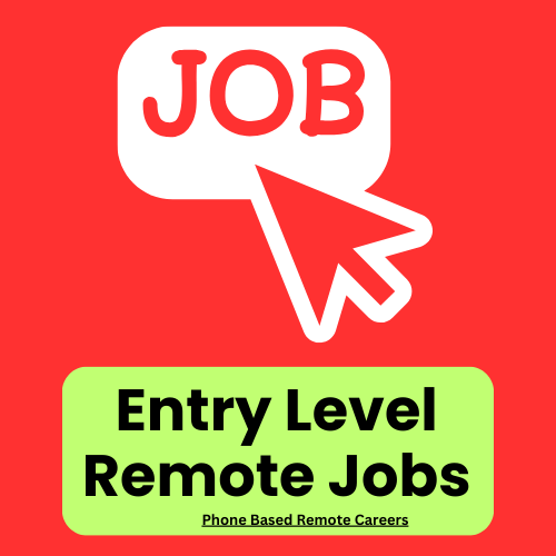 Phone Based Remote Careers